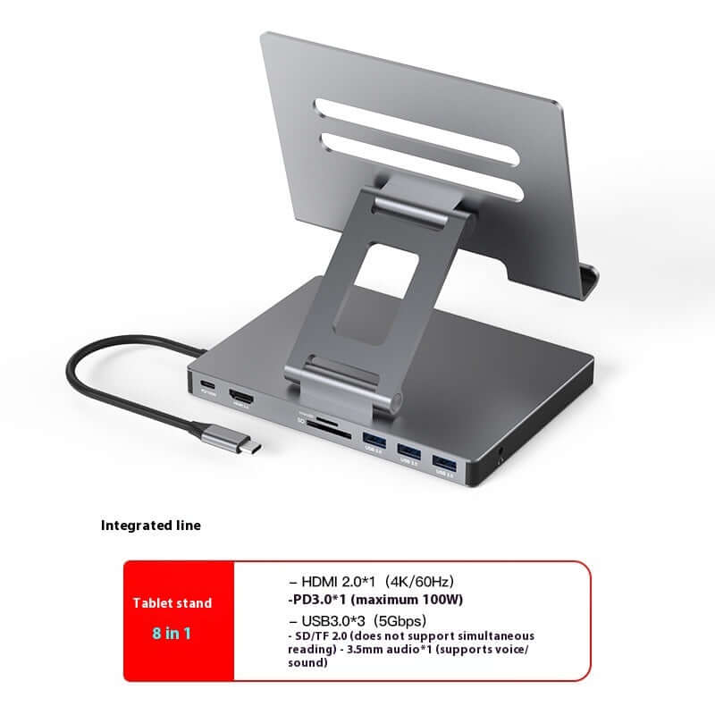 Flat Rotating Bracket Type-c Extension Converter