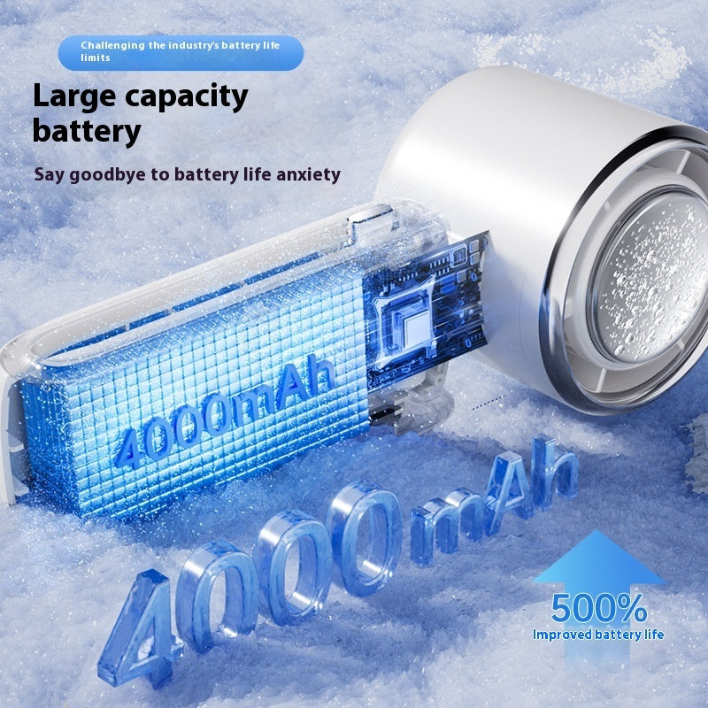 New ‘Ice Pack’ High-Speed Handheld Electric Fan. Speed-Adjustable Folding Mini Fan