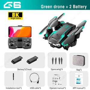 GPS Drone 8k Professional HD Camera Obstacle Avoidance Aerial Photography Foldable Quadcopter