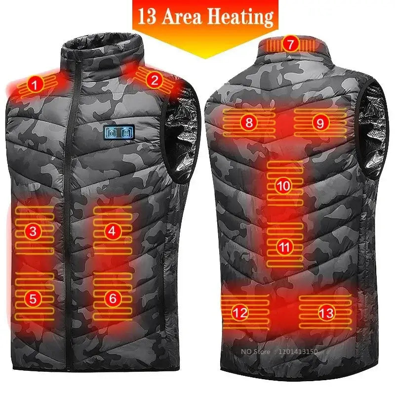 Multi-Zone USB Heated Vest