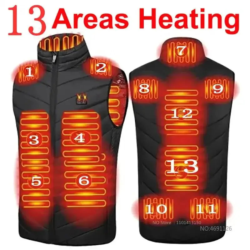 Multi-Zone USB Heated Vest