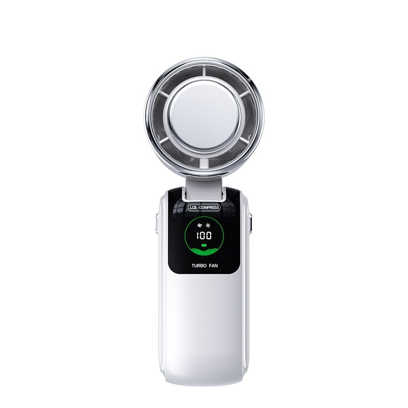 New ‘Ice Pack’ High-Speed Handheld Electric Fan. Speed-Adjustable Folding Mini Fan