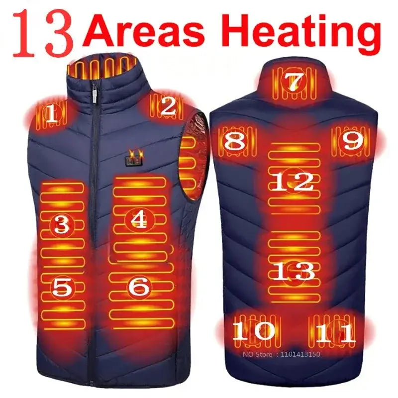 Multi-Zone USB Heated Vest