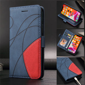 iPhone 13 Pro Max Case Leather Flip Cover