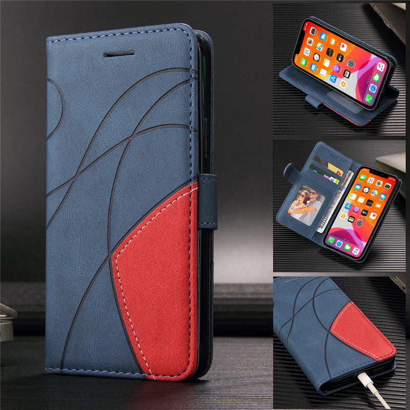 iPhone 13 Pro Max Case Leather Flip Cover