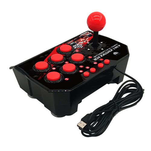 4-in-1 USB Wired Game Joystick Retro Arcade