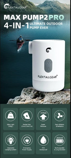 Flextailgear Portable Mini Air Pump