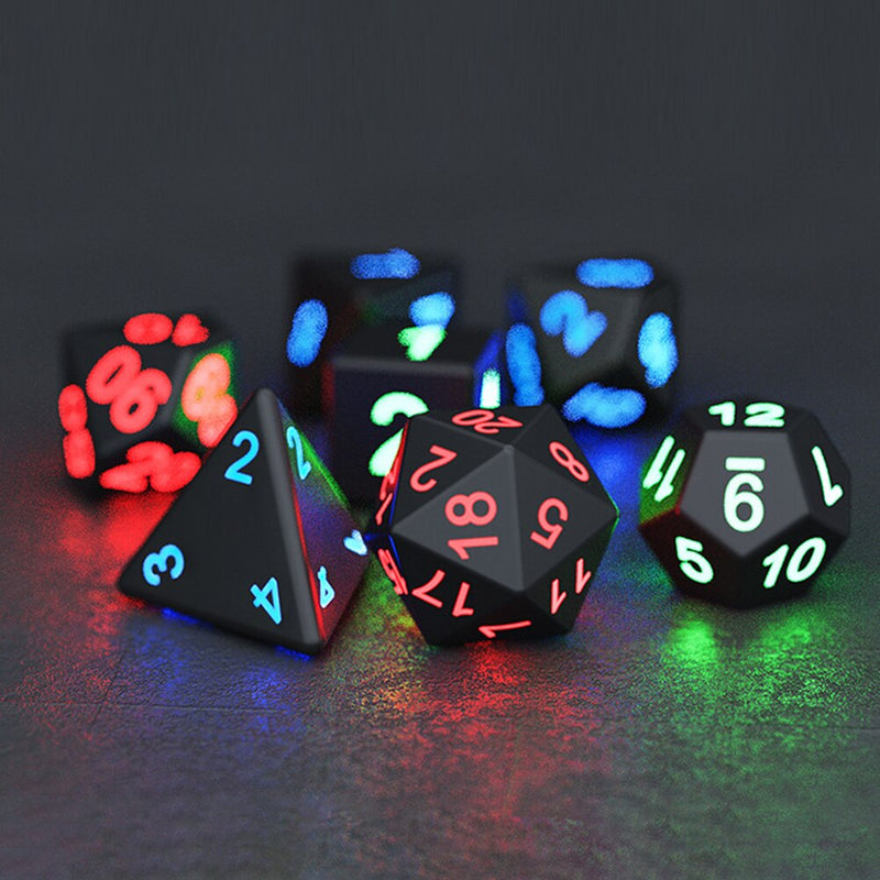 Electronic Luminous LED Dice Set