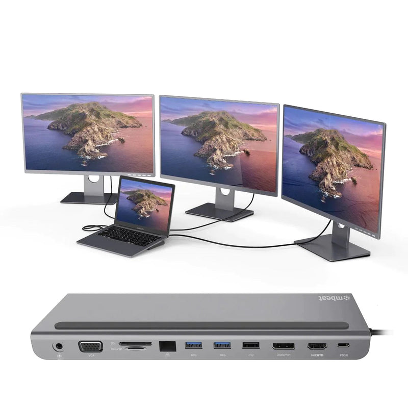 LapStation™ Pro 11-in-1 Laptop Docking Station