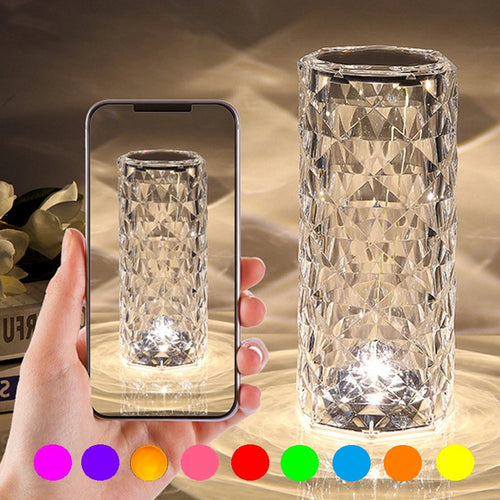 3D Effect Crystal LED Lamp