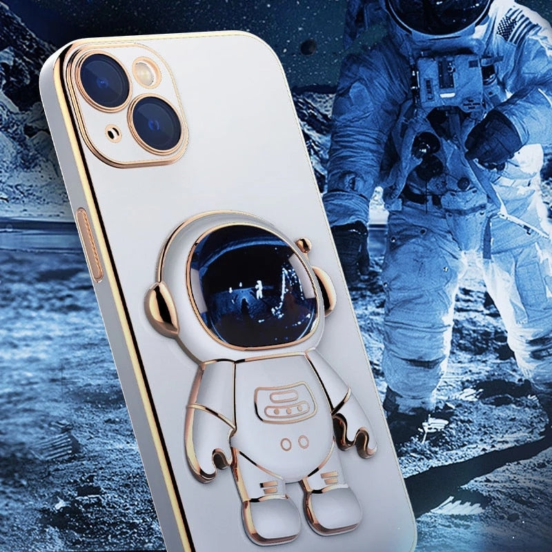 3D Astronaut Phone Case with Holder