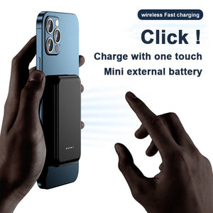 Magnetic Wireless Power Bank 5000mAH