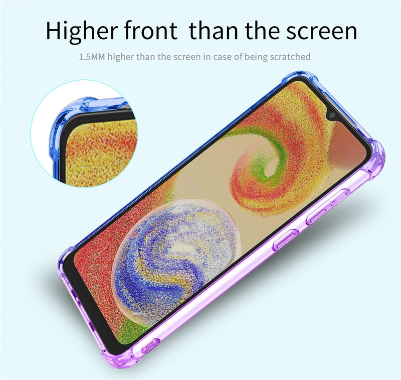 Slim Cute Gradient Case For Samsung Phones